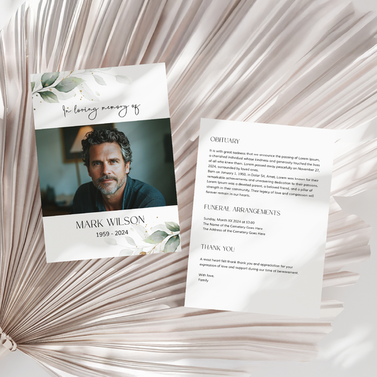 Pack of 10 Invitations WHT7