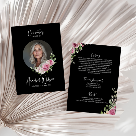 Pack of 10 Invitations BLK2