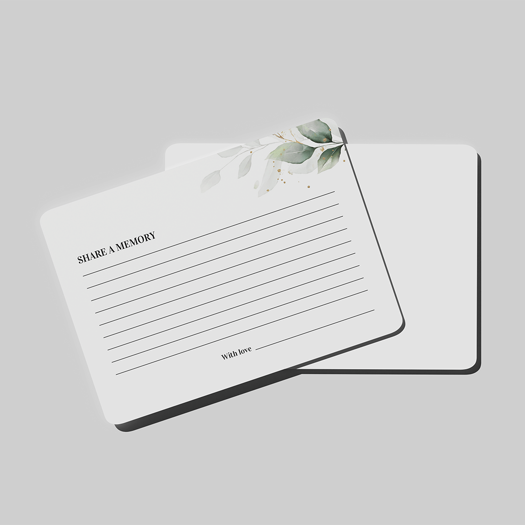 10 Share a Memory Notes