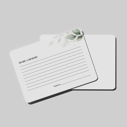 10 Share a Memory Notes