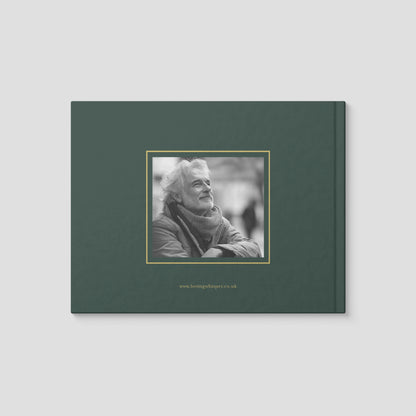 Personalised Dark Green Condolence Book – Classic Memorial Guestbook