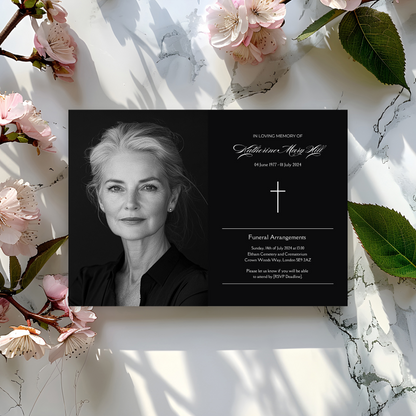 Pack of 10 Invitations BLK3