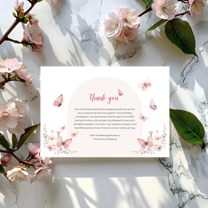 Pack of 10 Thank You Cards WHT10