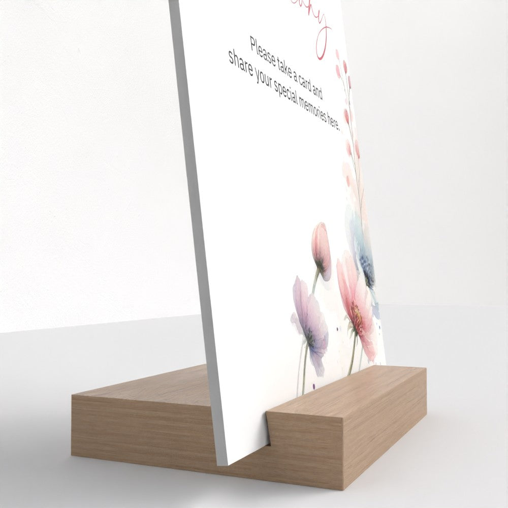 004 Gallery board with stand